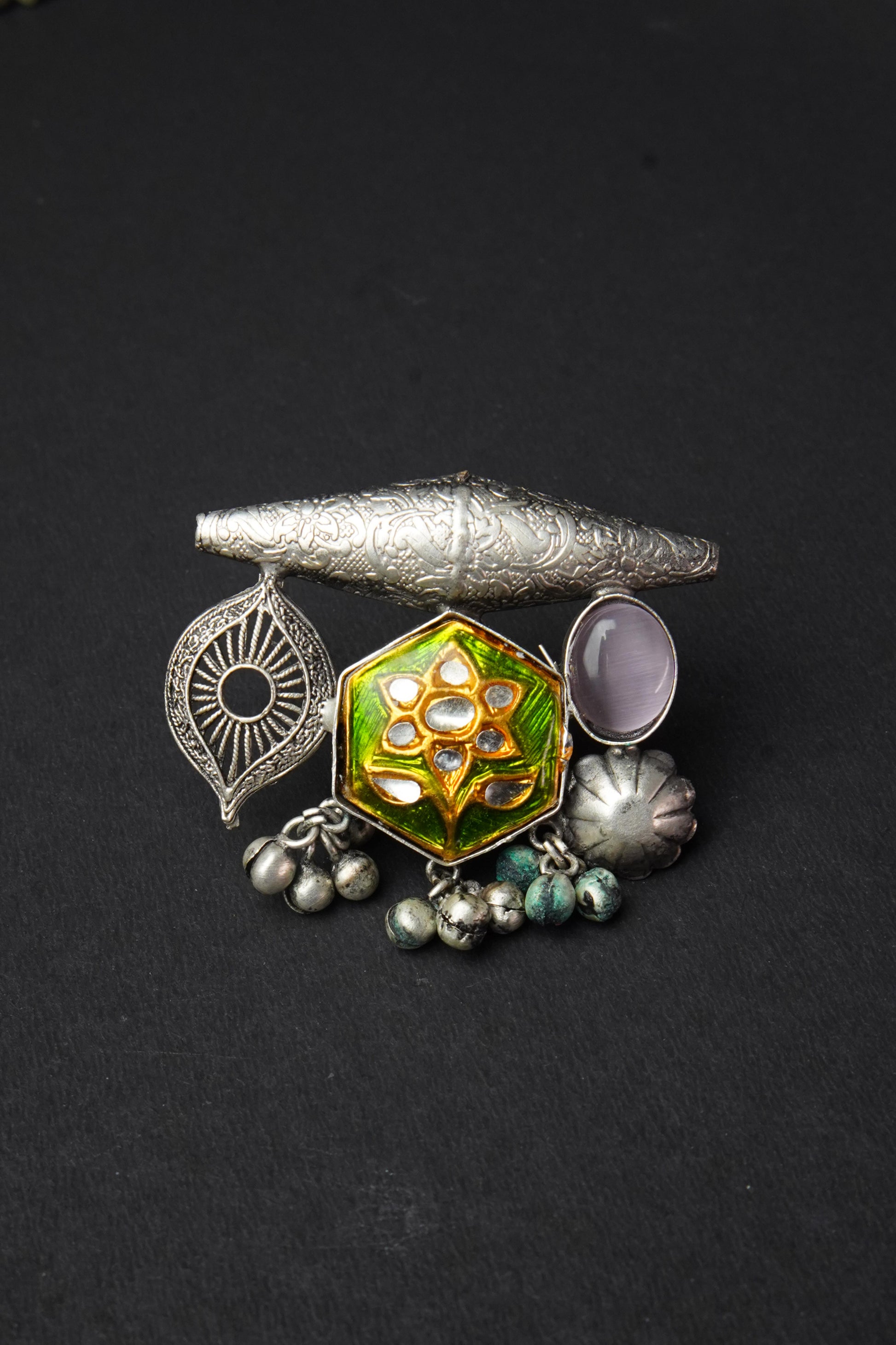 Mystic Moon Adjustable Ring - ELYSIAN GODDESS