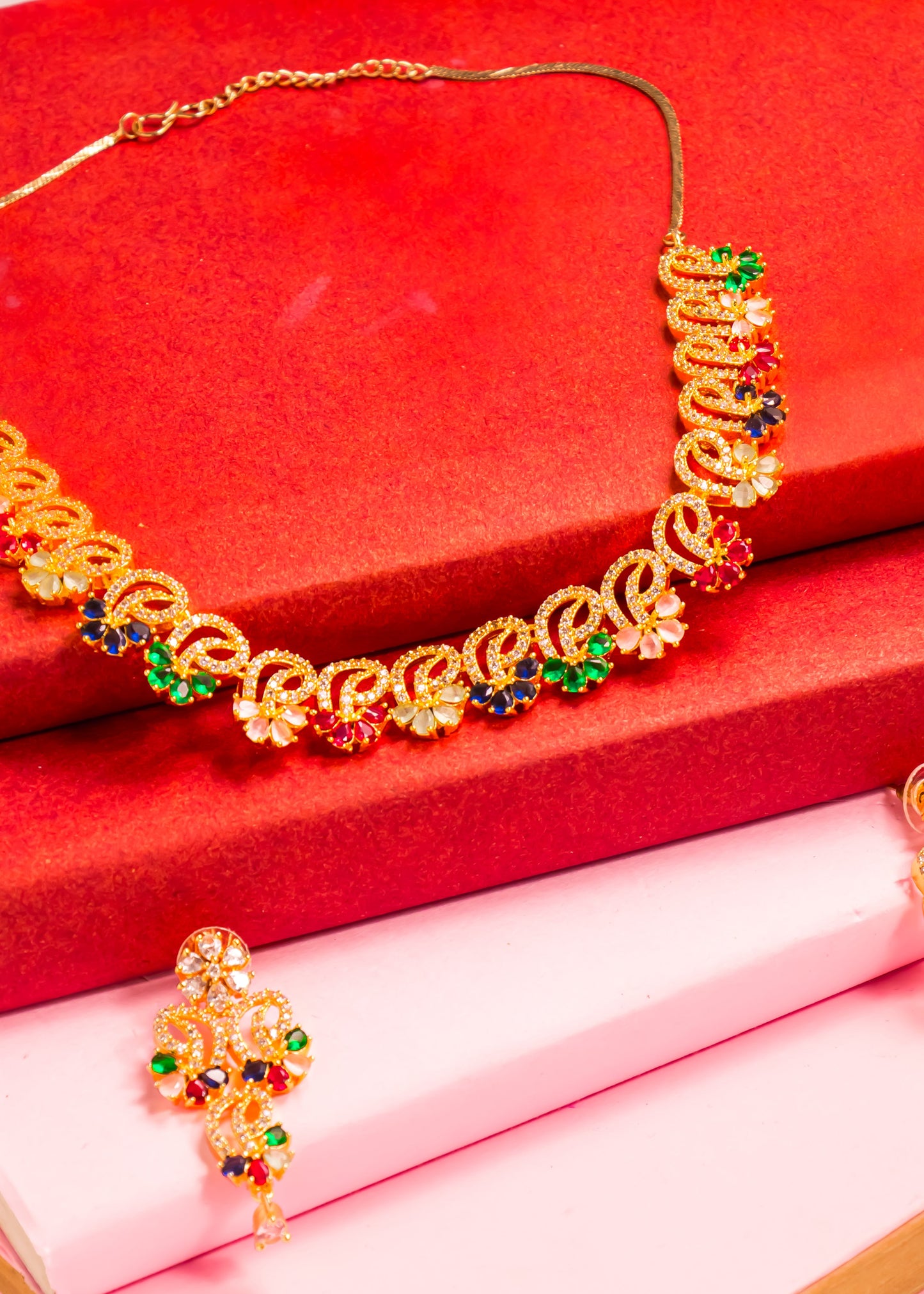 Blooming Celestials Necklace Set