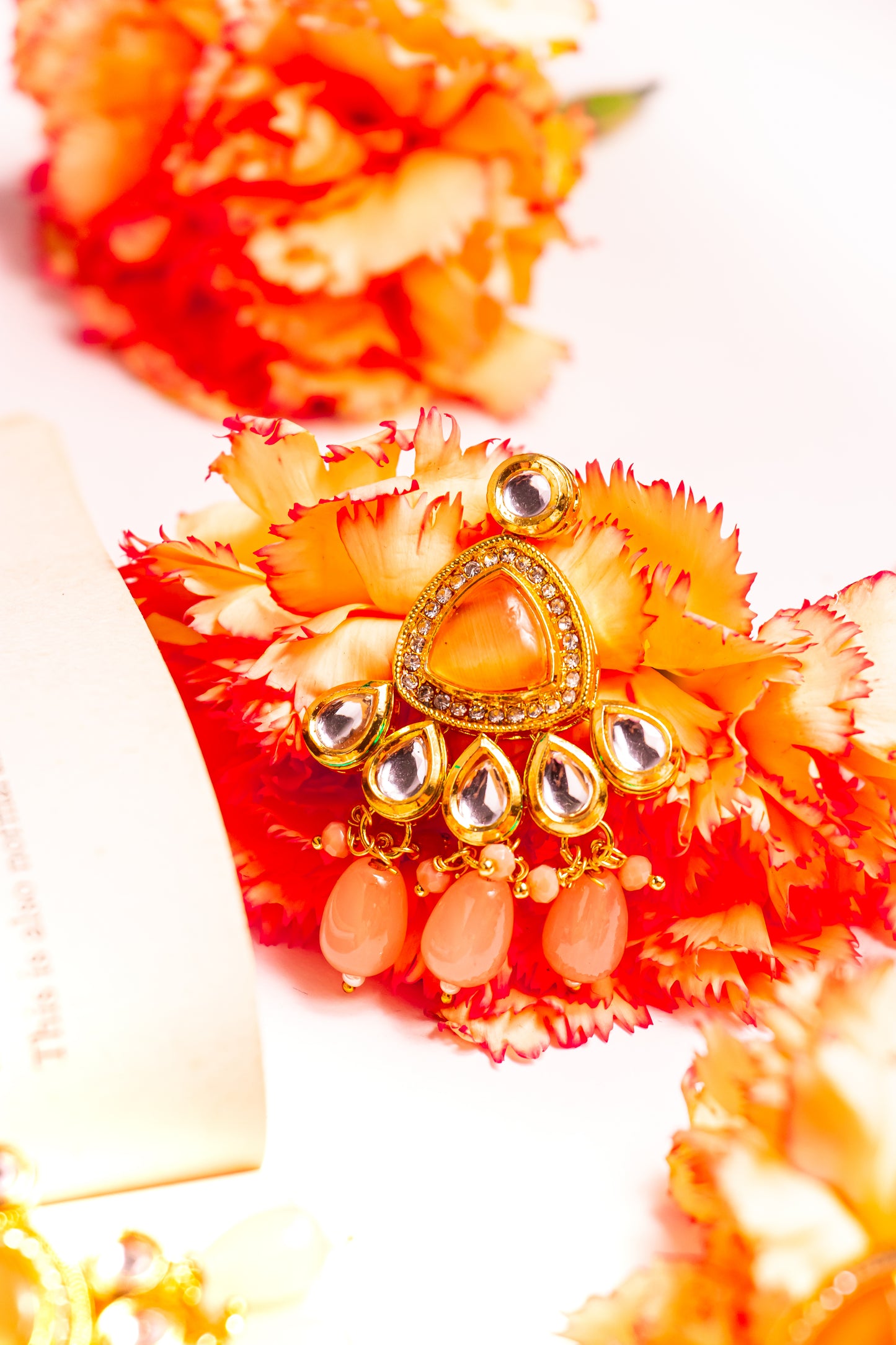 Jahan's Heritage Pink Kundan Necklace Set