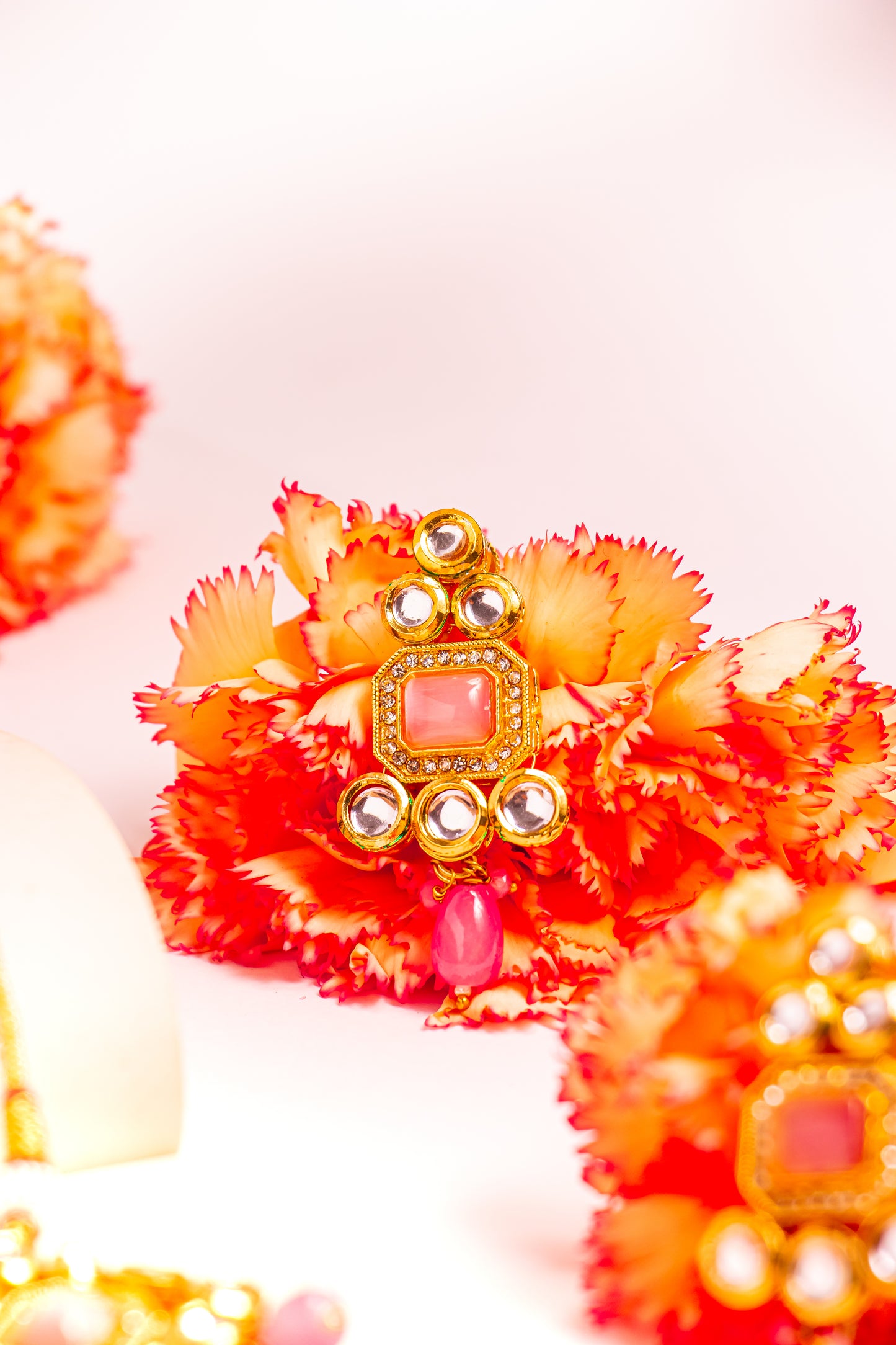Jewel of Jahan Pink Kundan Necklace