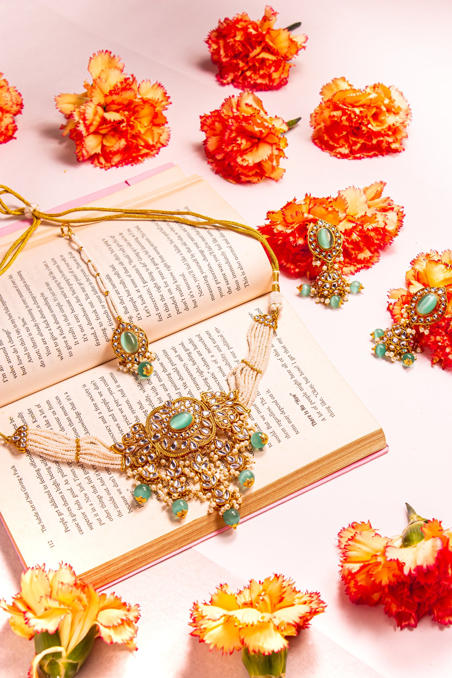 Padmavati's Treasure Polki Choker Necklace Set