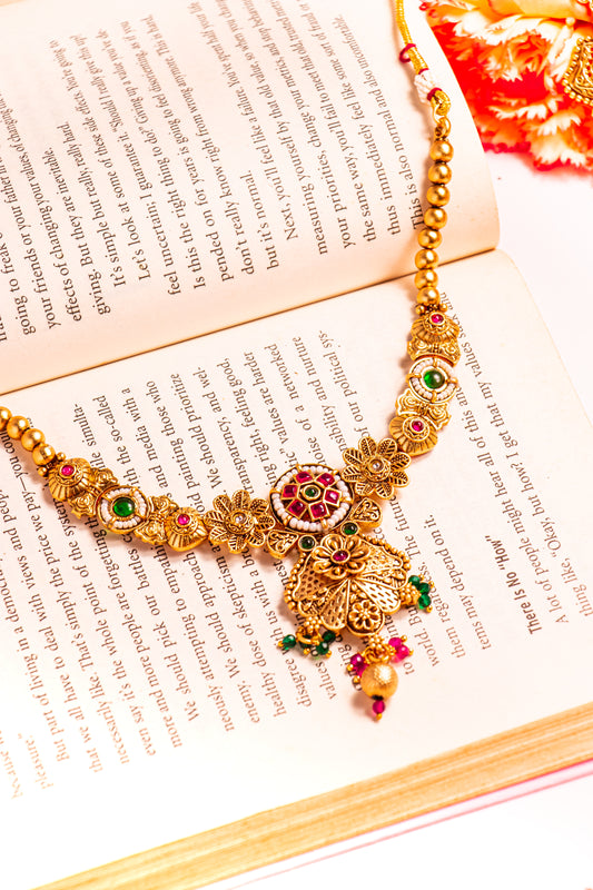 Padmavati's Dazzle Necklace Set