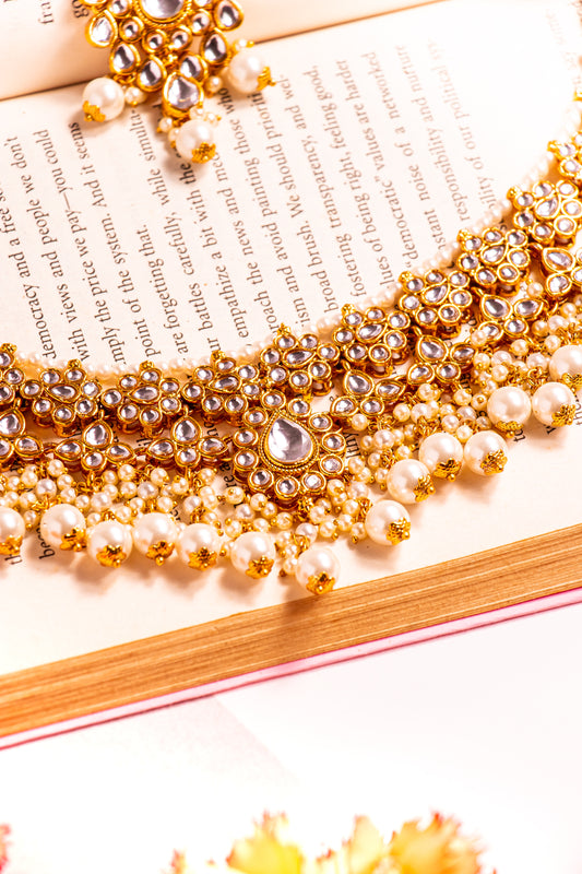 Jahan's Allure Kundan Necklace Set
