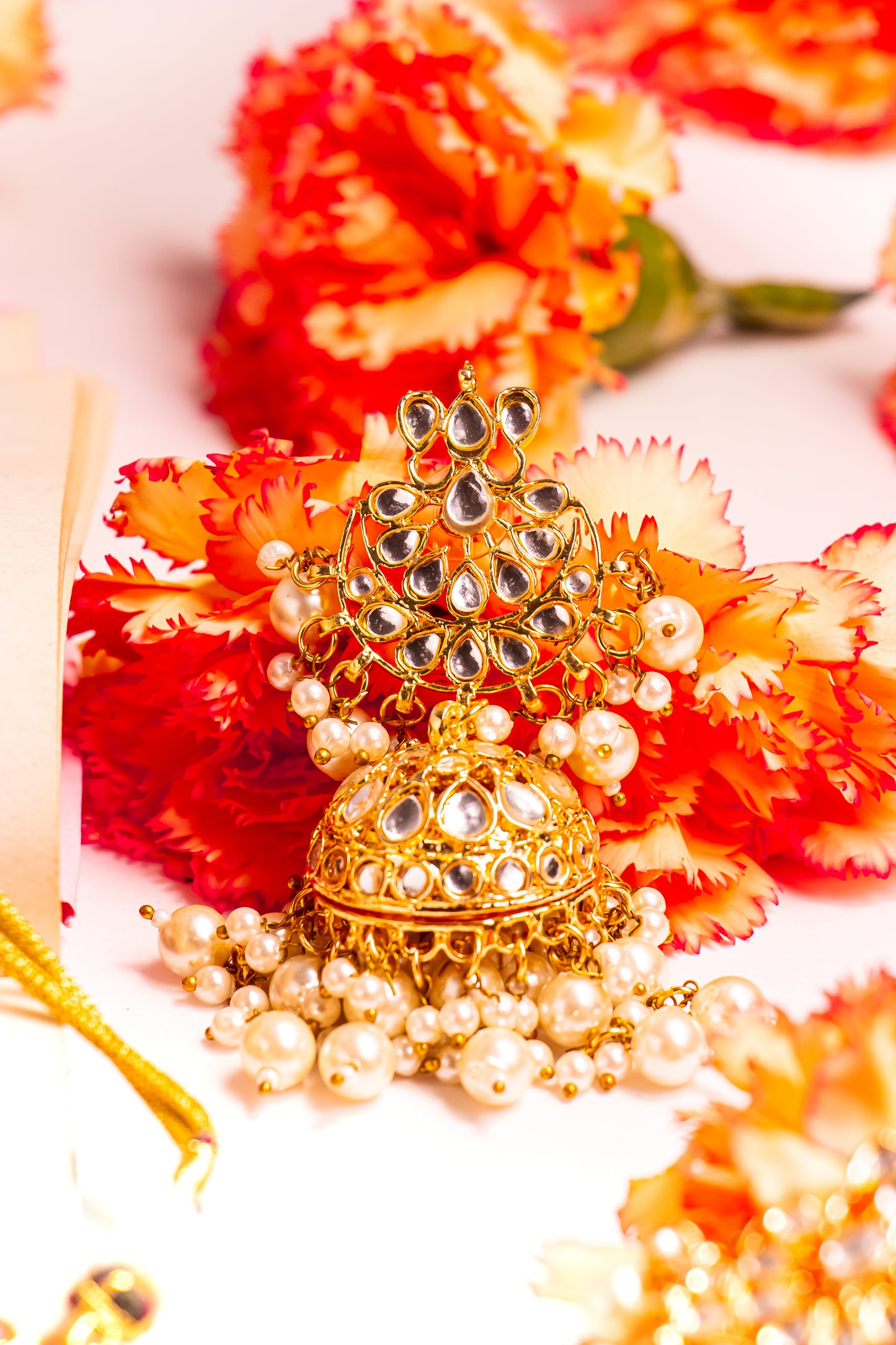 Jahan's Elegance Kundan Choker Necklace Set