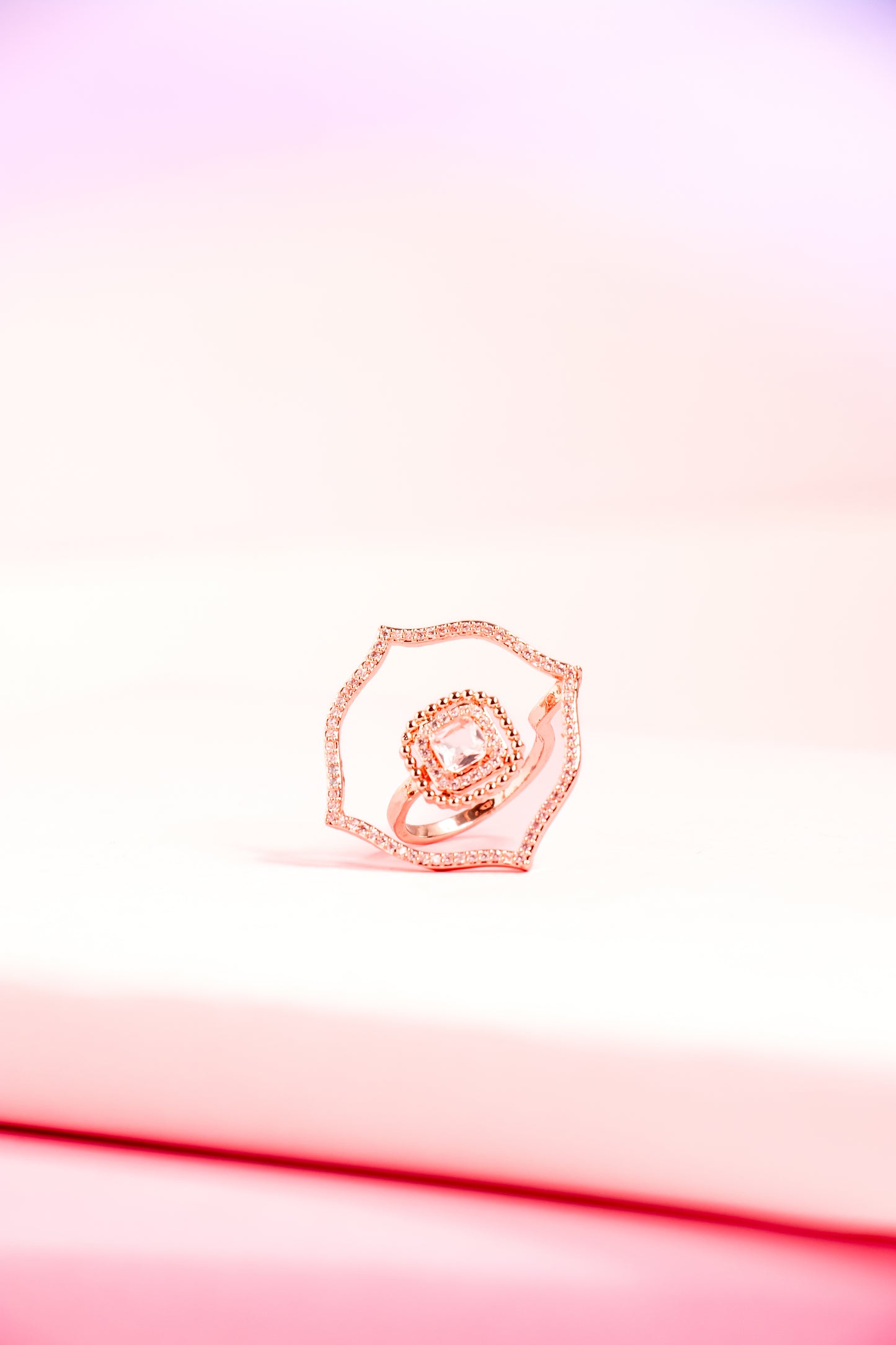 Majestic Mirage Adjustable Ring