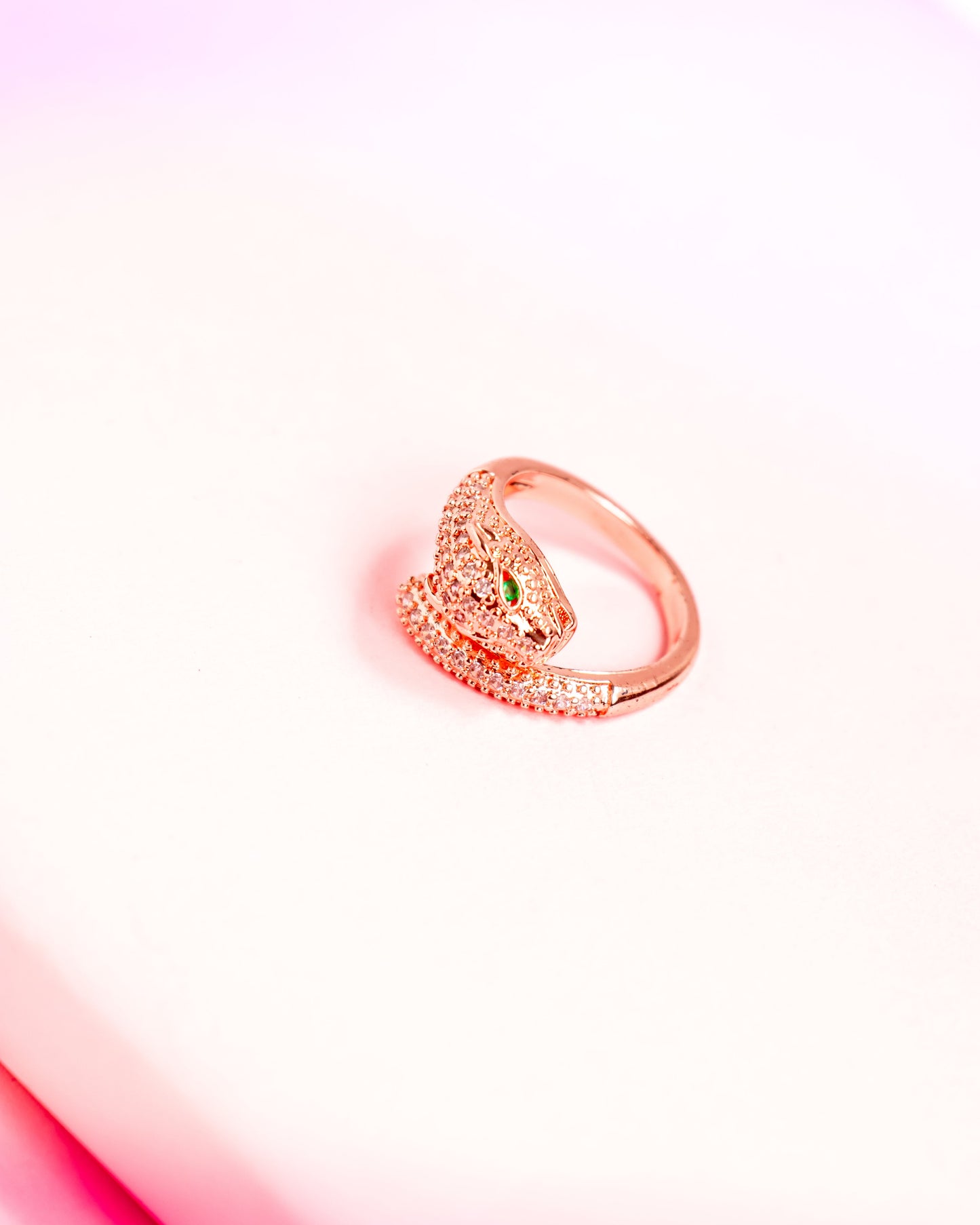 Empire Glow Adjustable Ring