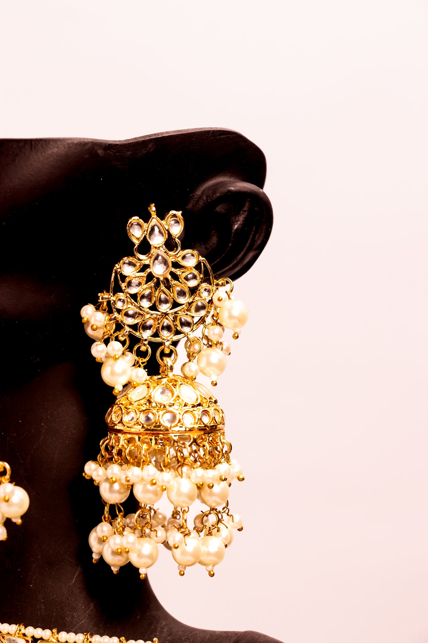 Jahan's Elegance Kundan Choker Necklace Set