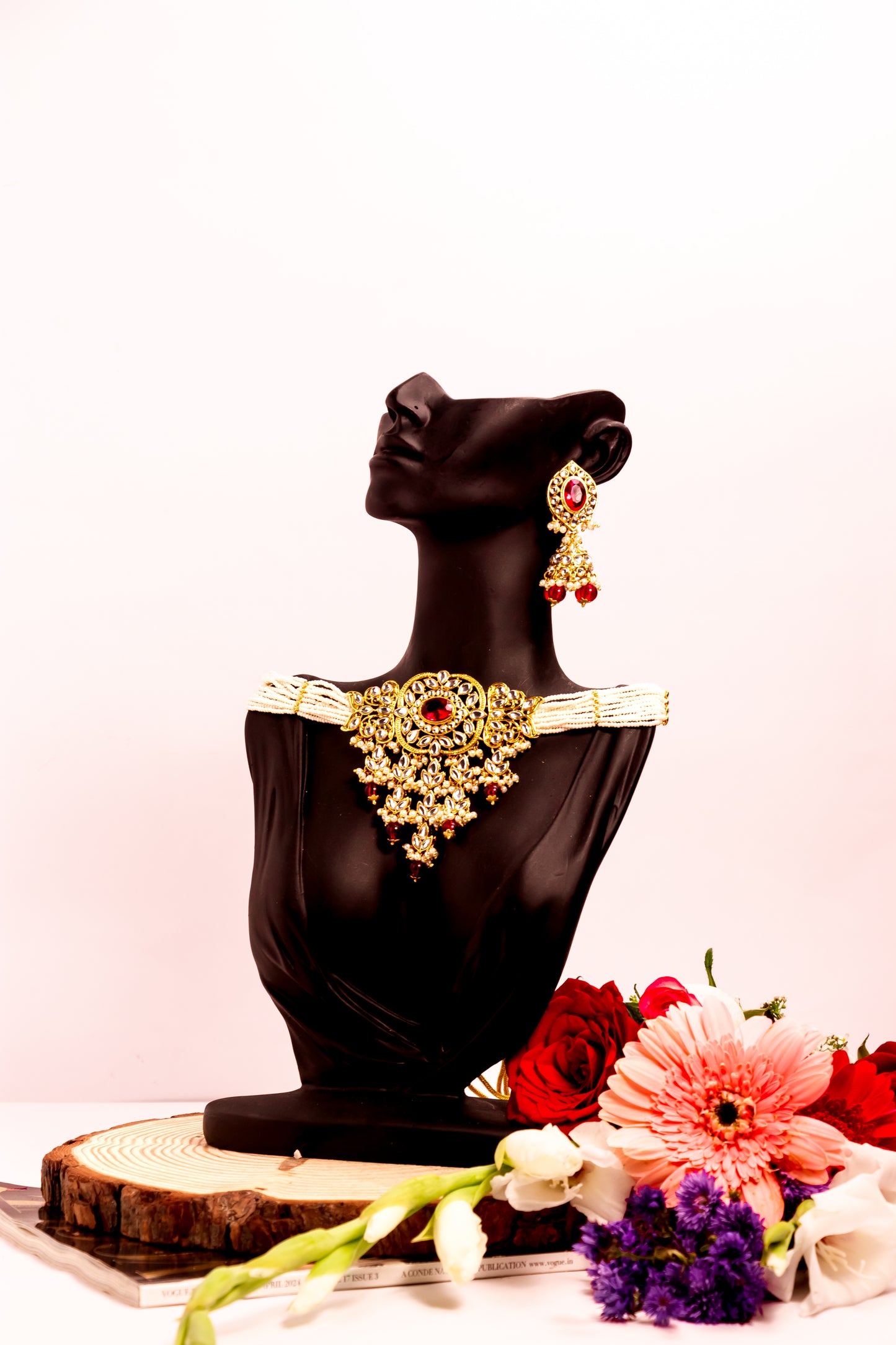 Eternal Padma Choker Necklace Set