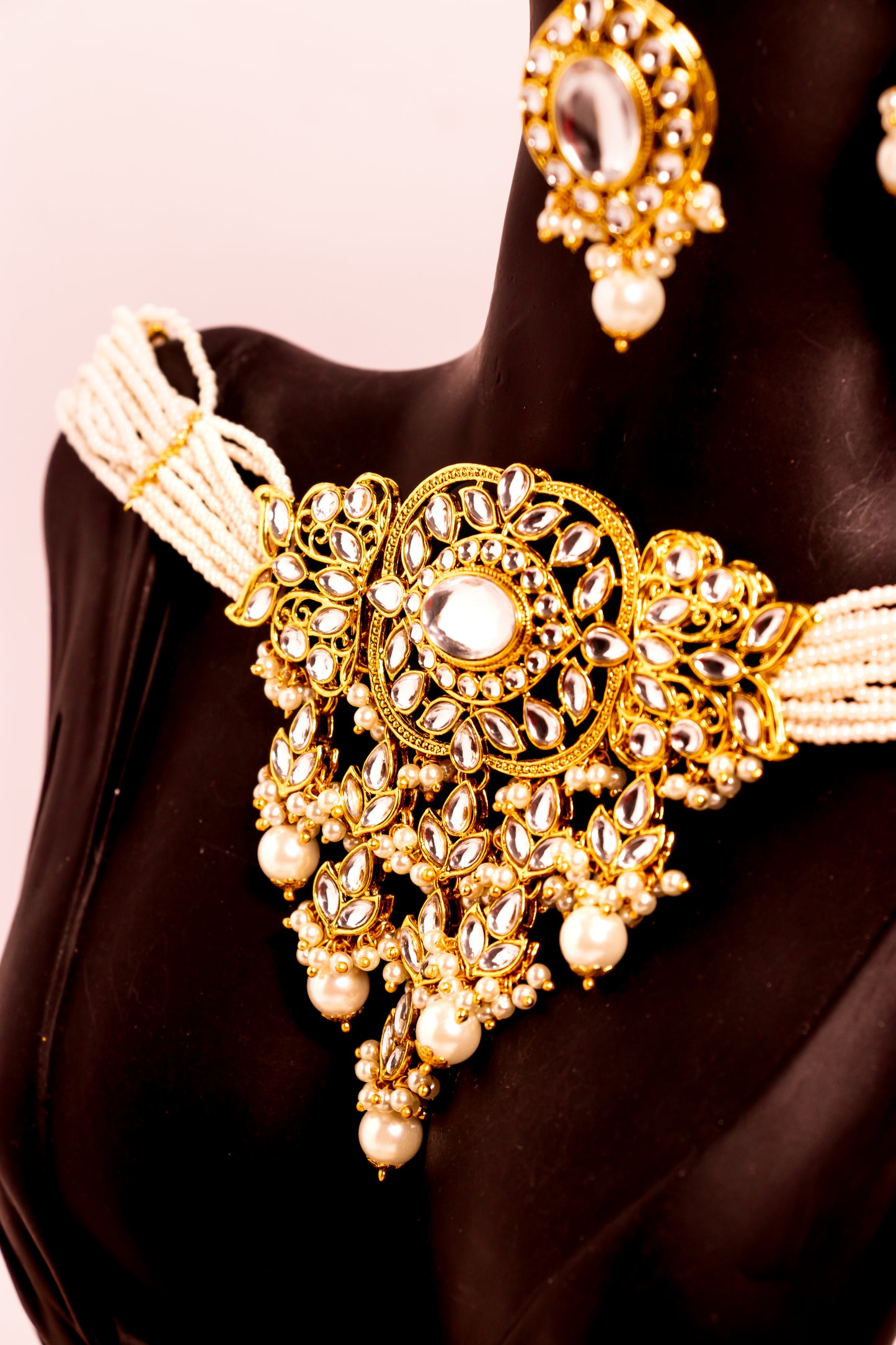 Padmavati's Polki Choker Necklace Set