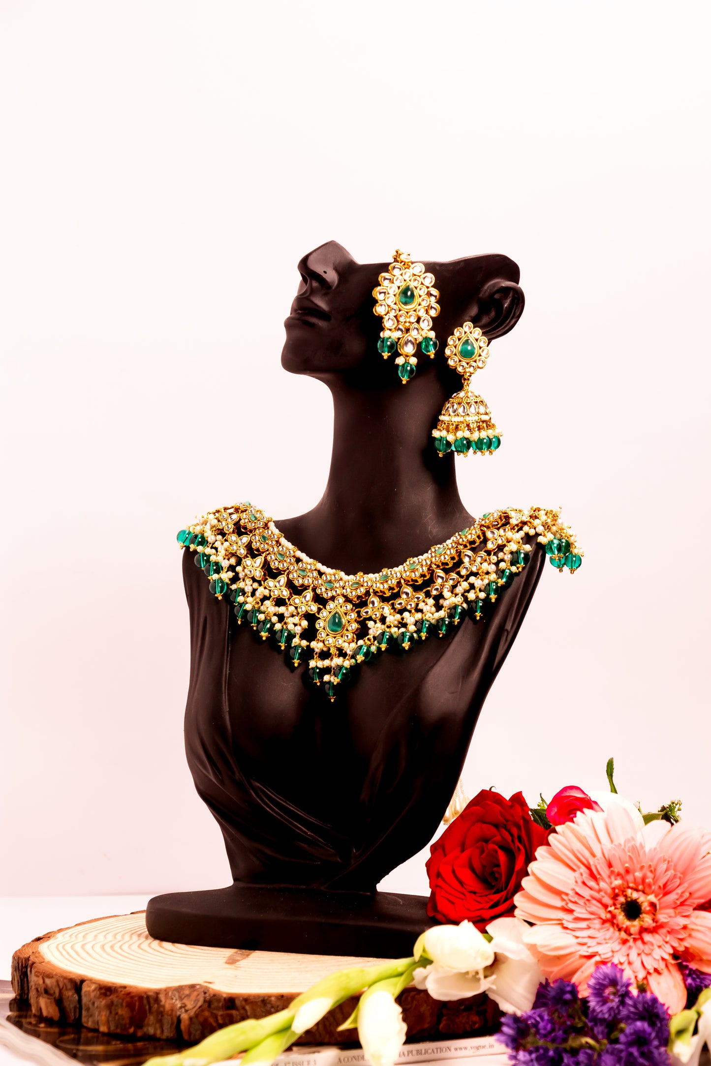 Jahan's Chime Kundan Necklace Set