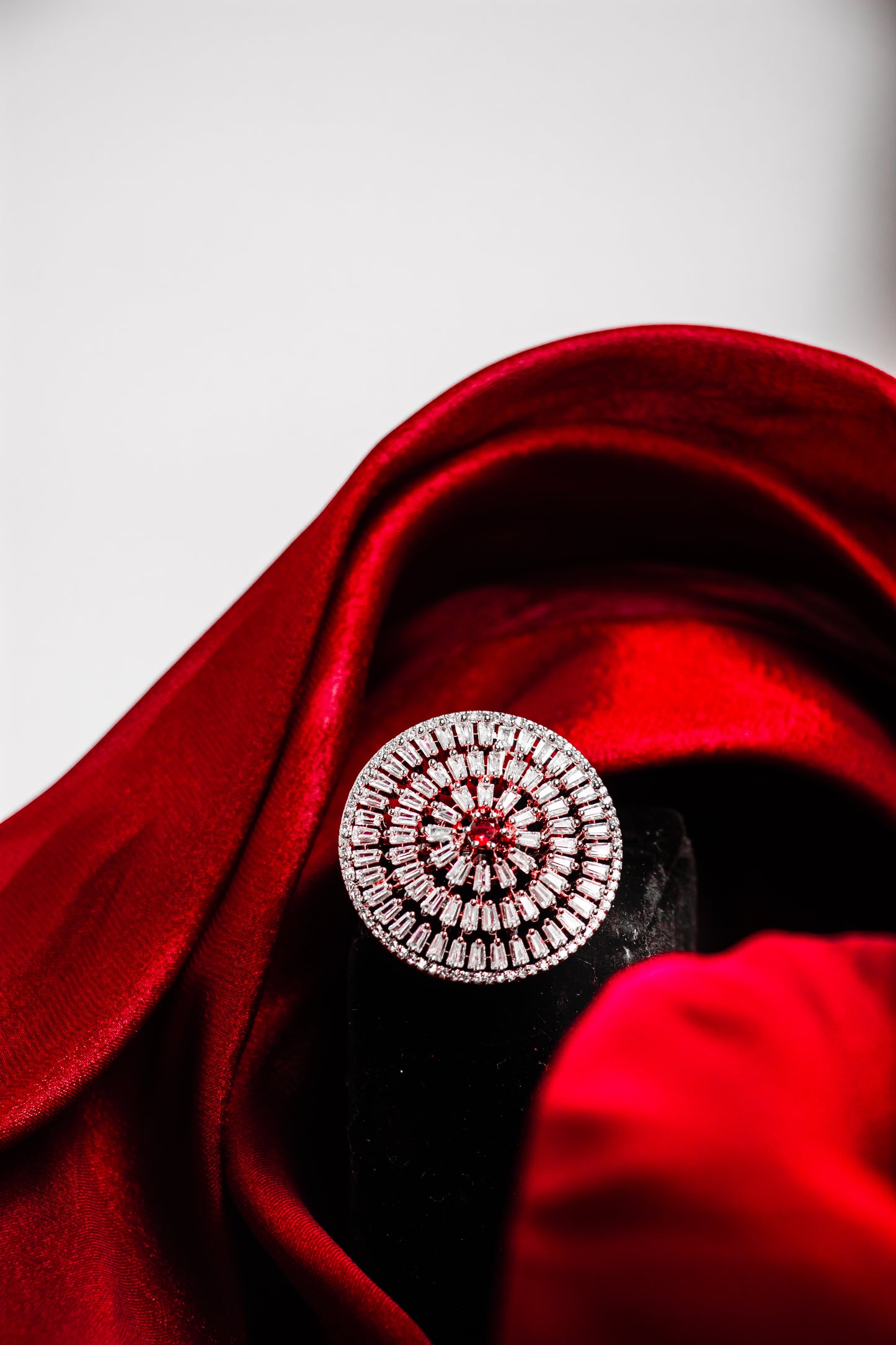 Regina Cocktail Adjustable Ring
