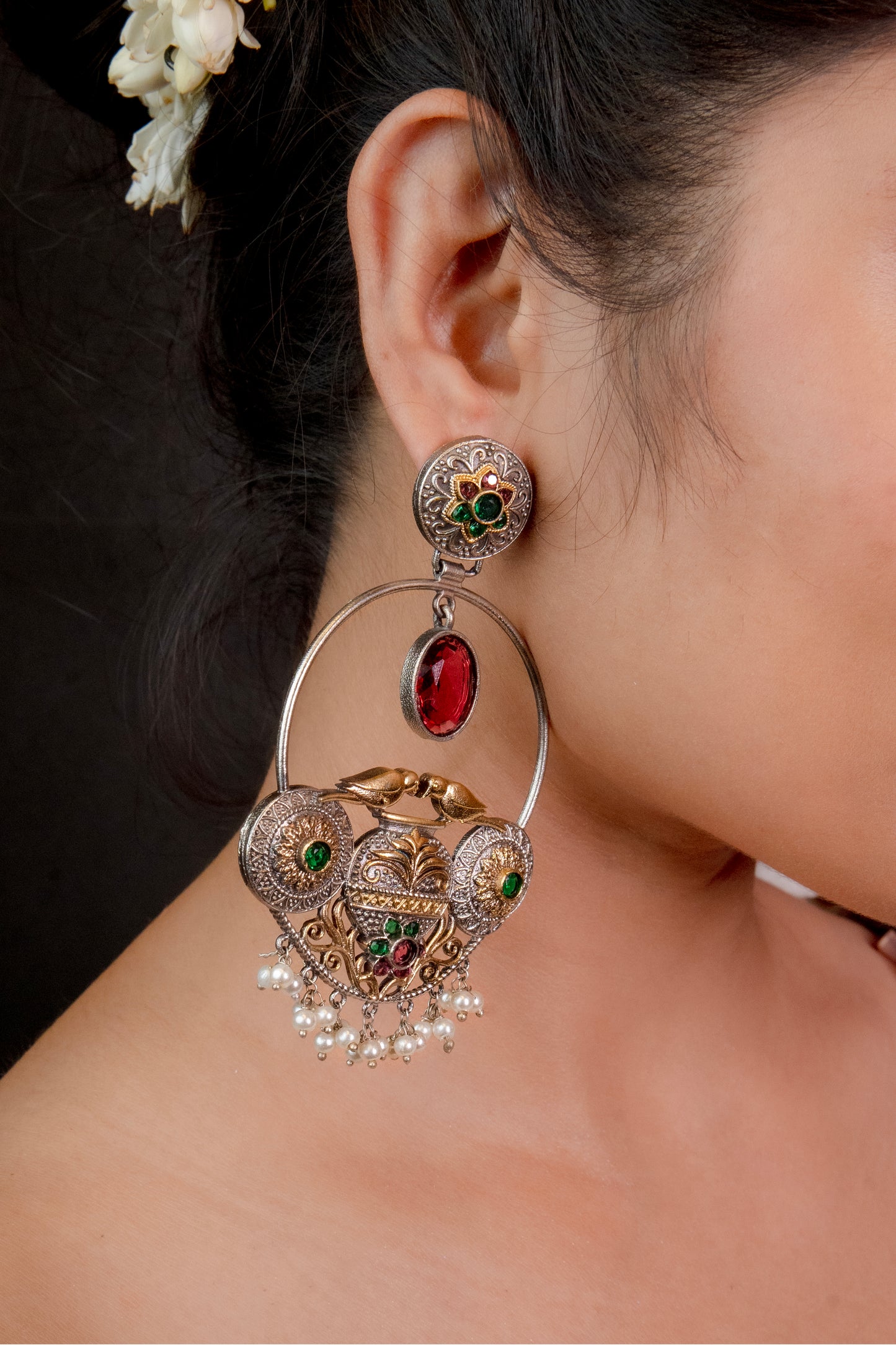 Ruby Whisper Earrings