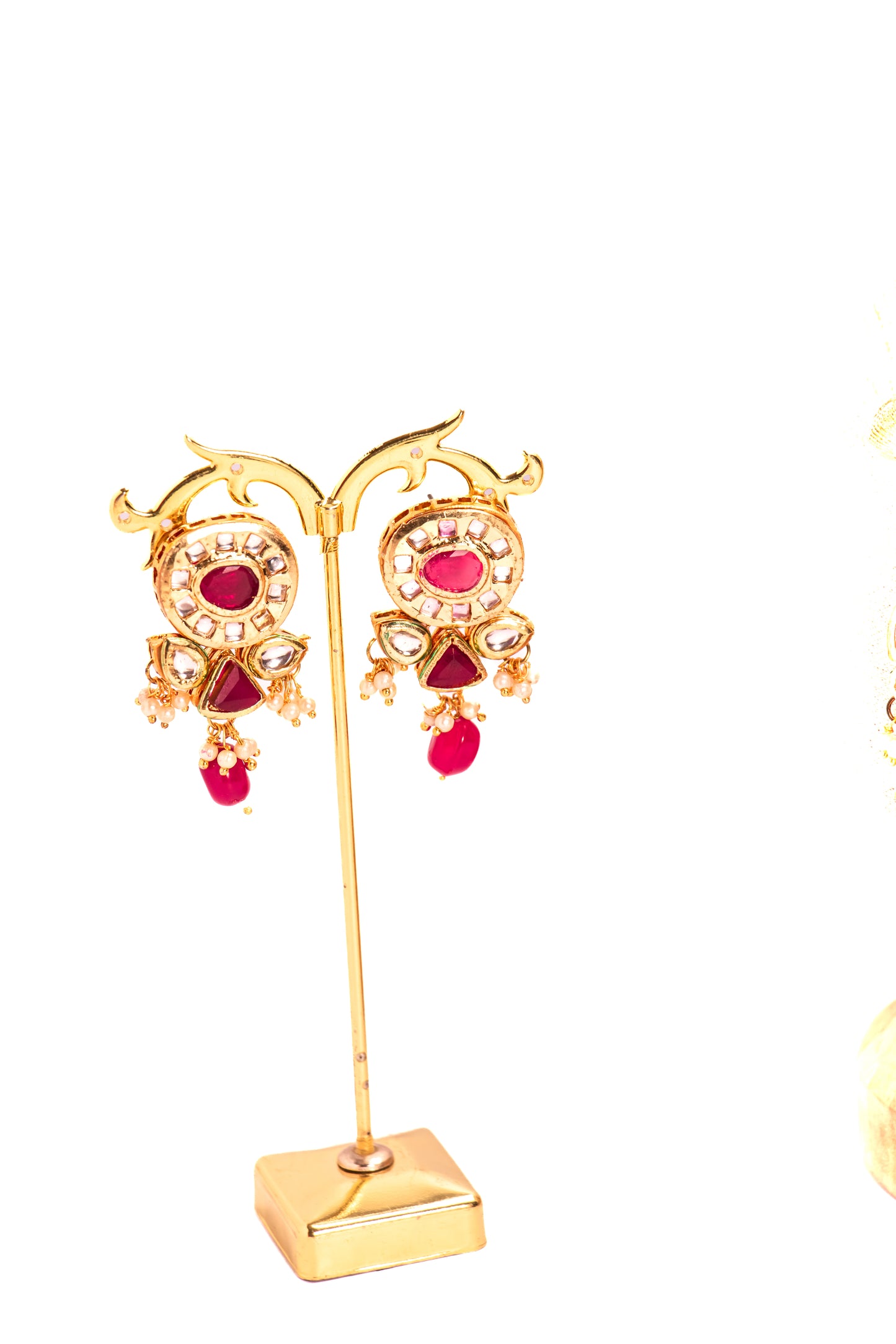 Noor's Splendor Kundan & Pearl Long Necklace Set