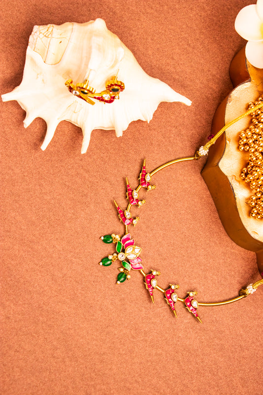 Padmavati's Garden Necklace Set