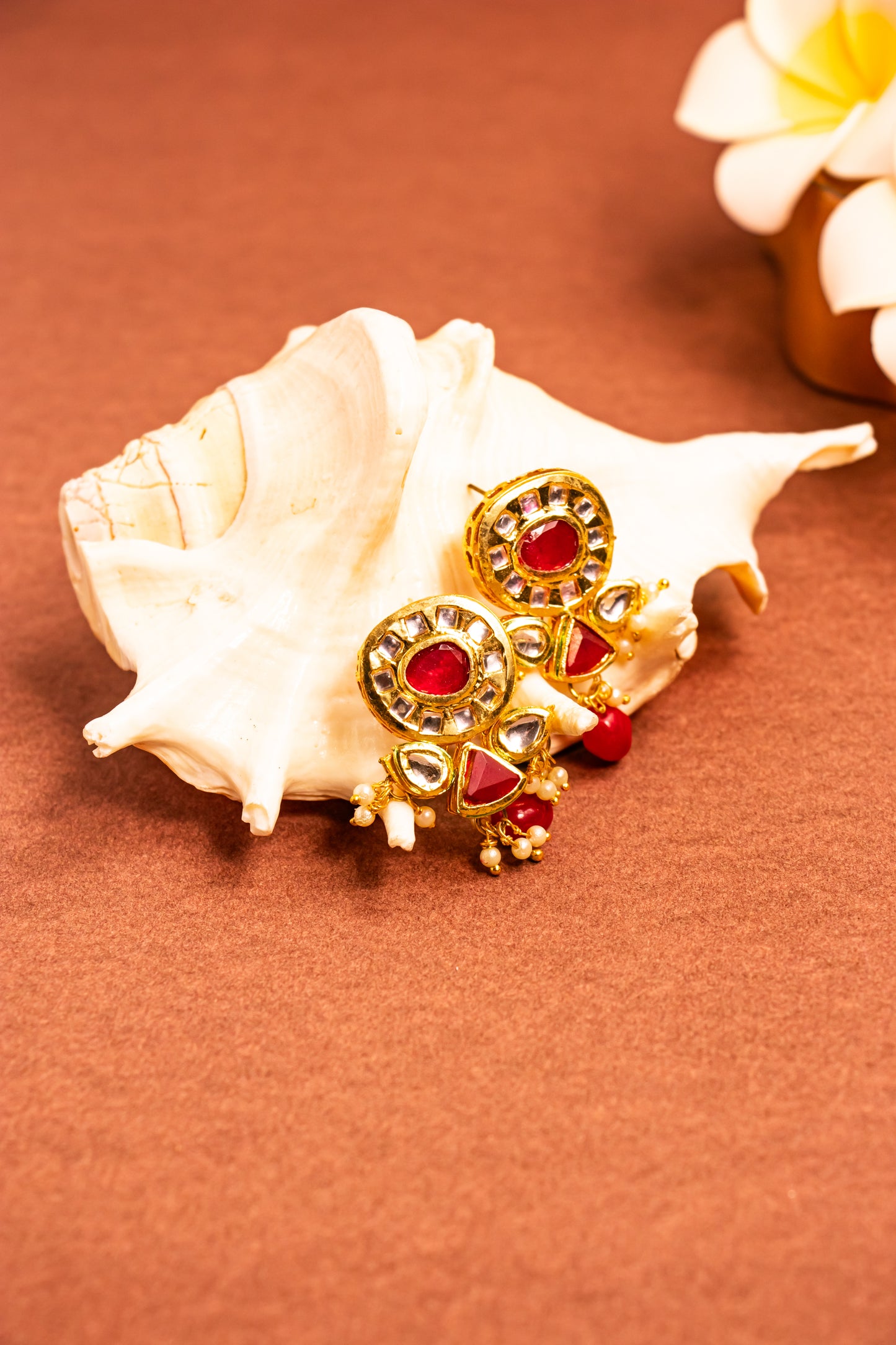 Noor's Splendor Kundan & Pearl Long Necklace Set