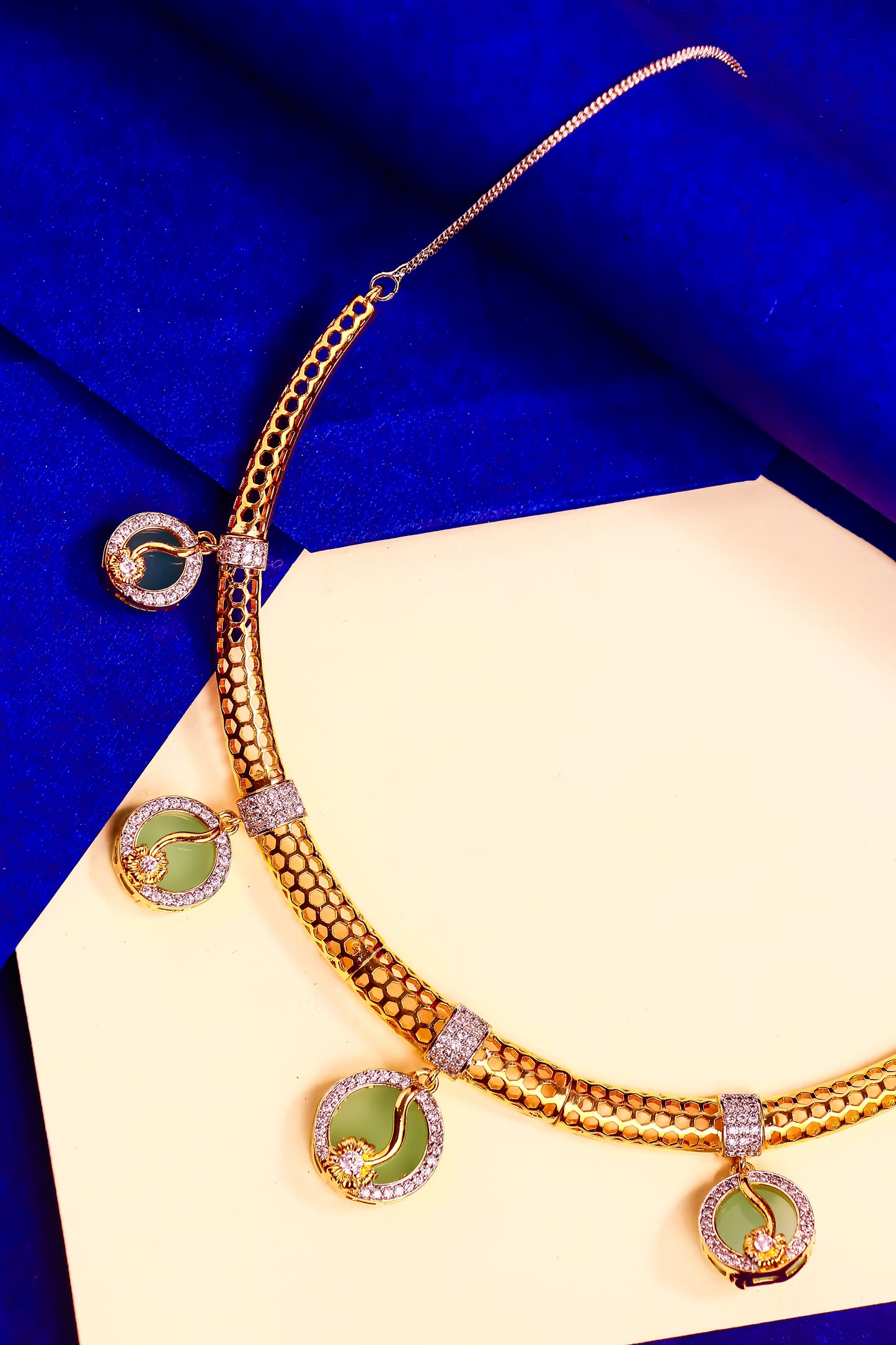Nectar & Gold Necklace Set