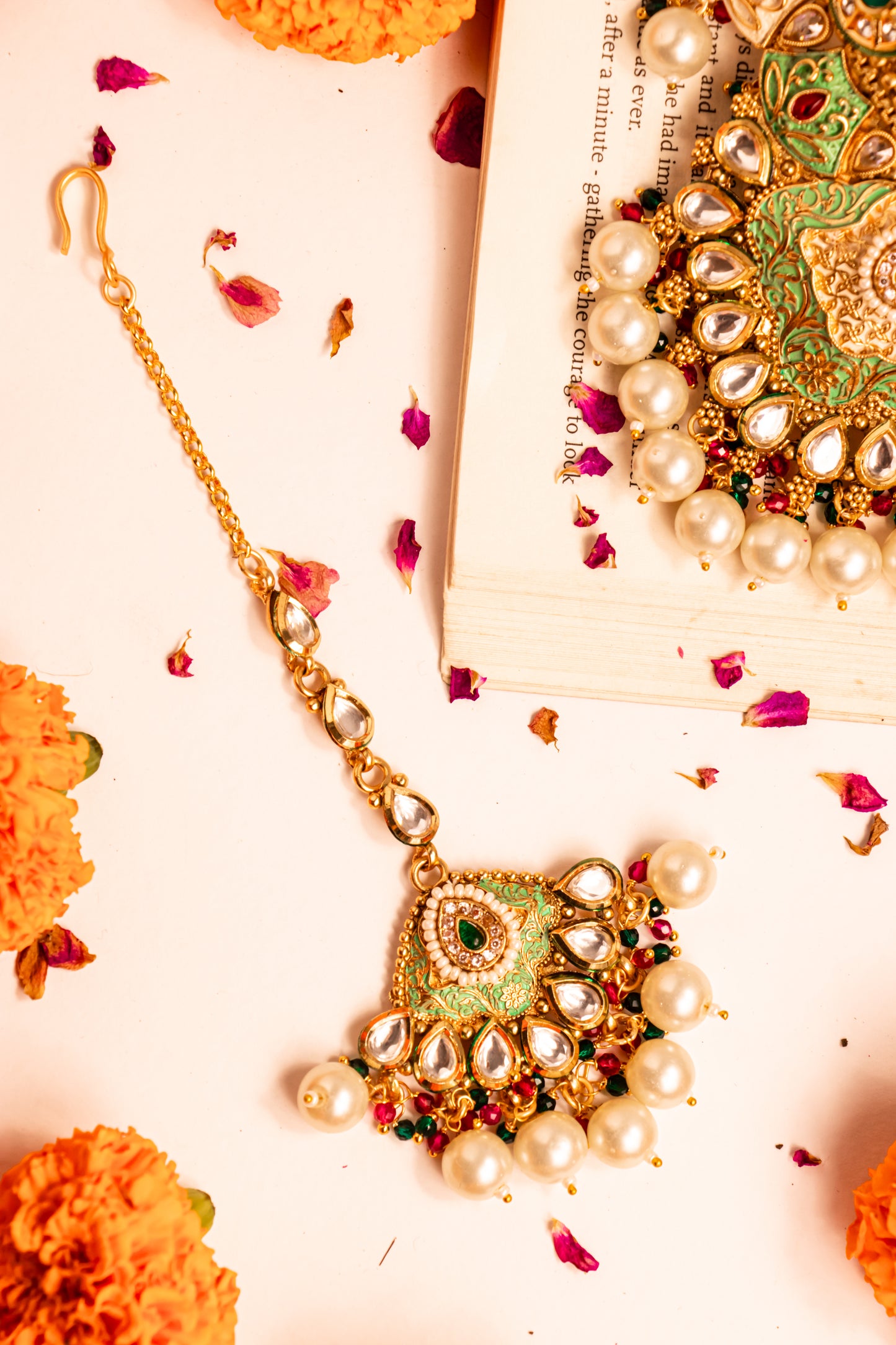 Nayab Nakshatra Semi-Bridal Necklace Set