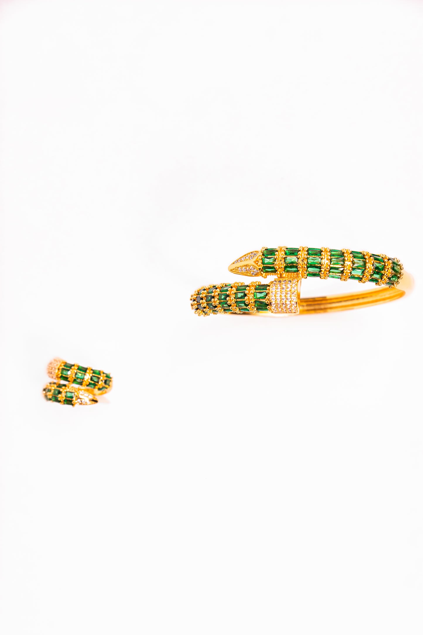 Celestial Crown Bracelet & Ring Set
