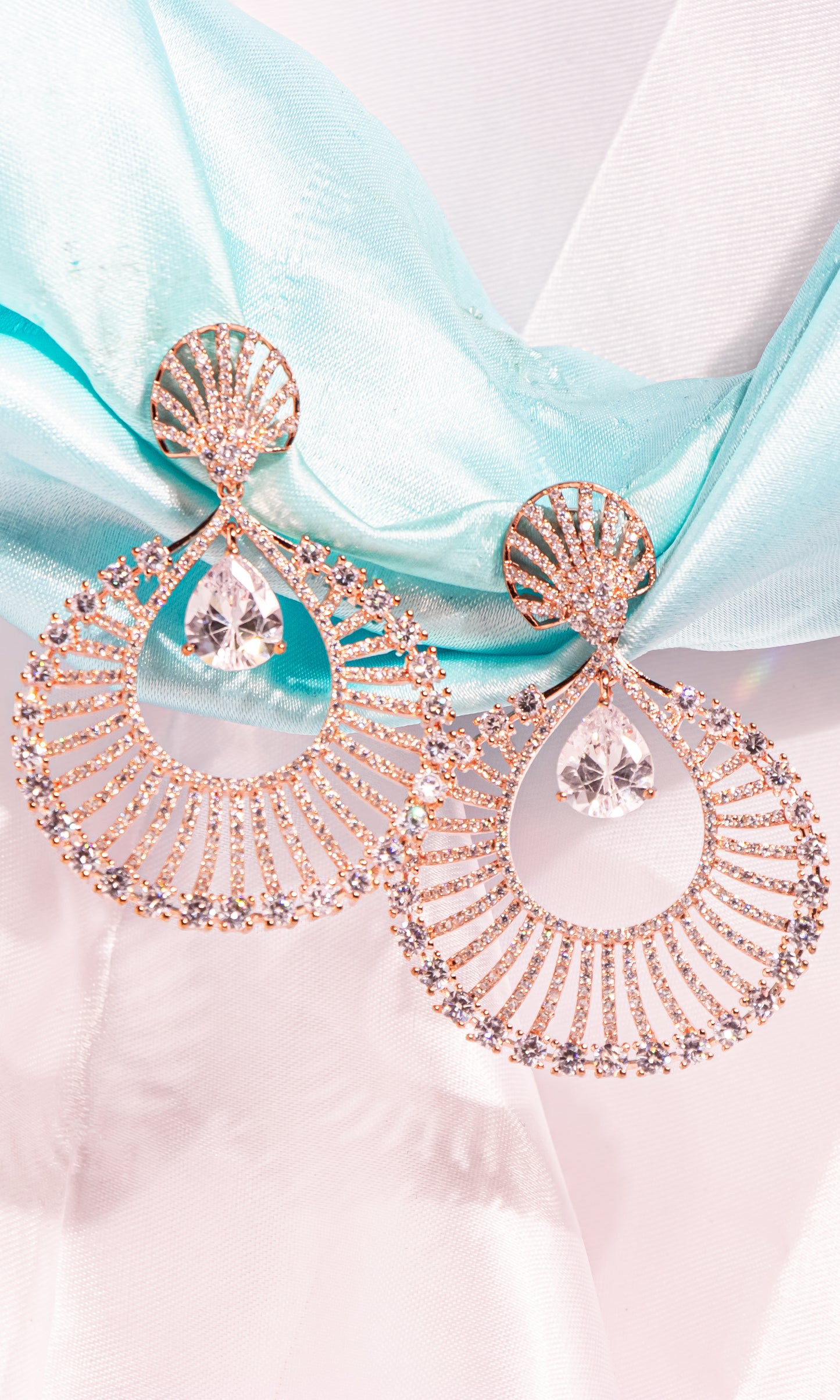 Crown Jewel Drops Earrings