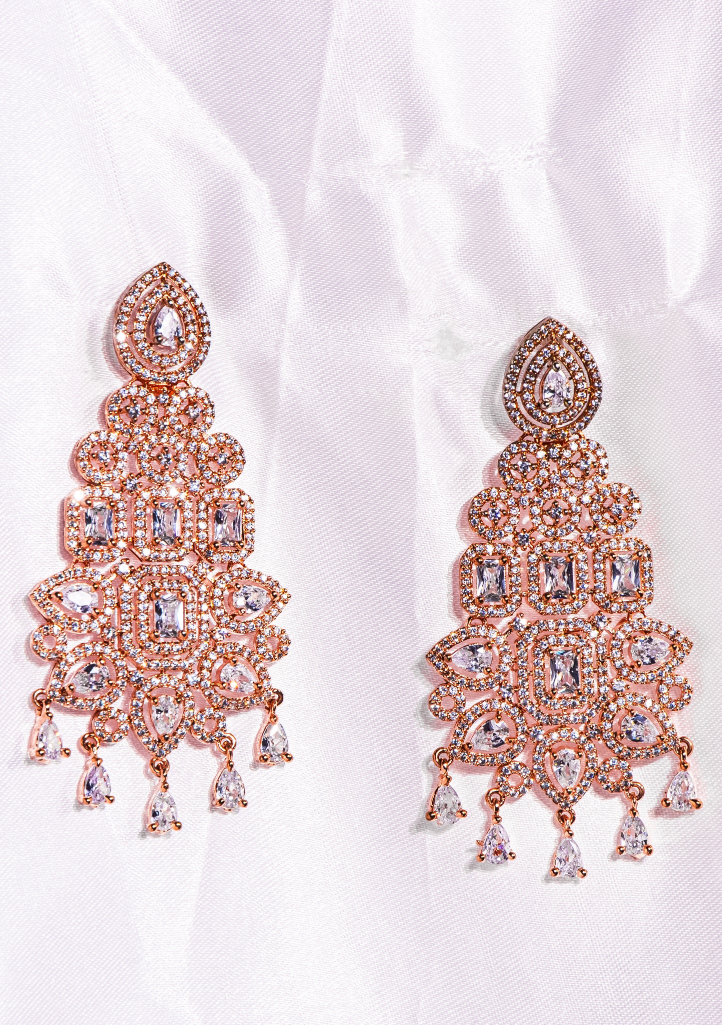 Crystal Crown Earrings