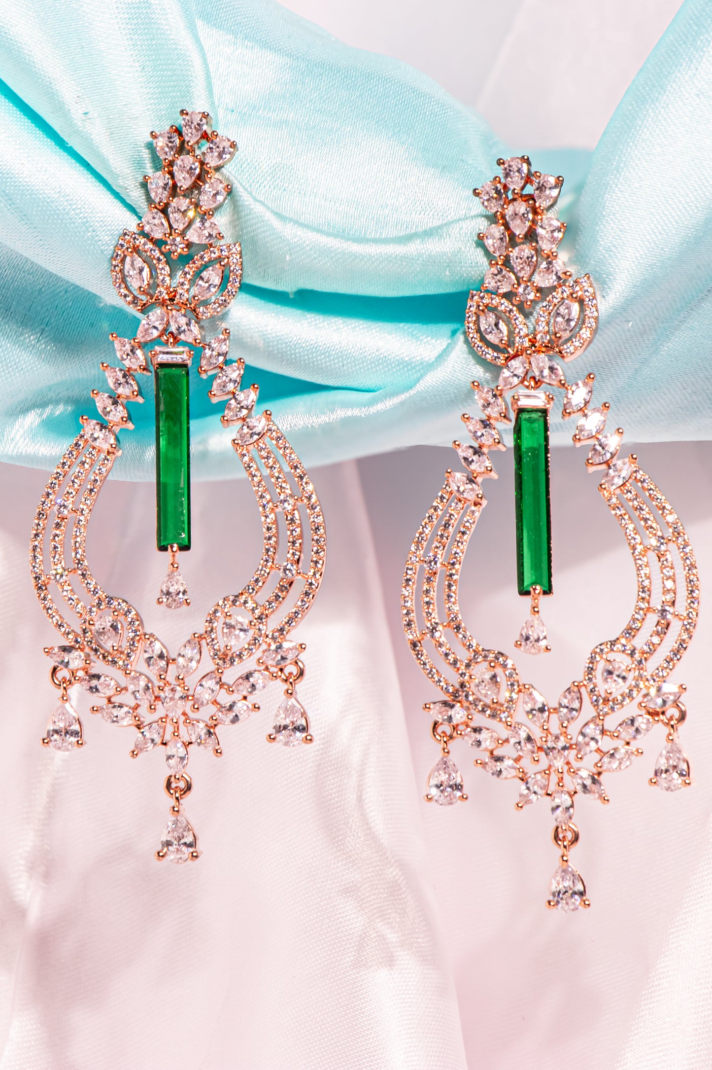 Emerald Glow Earrings