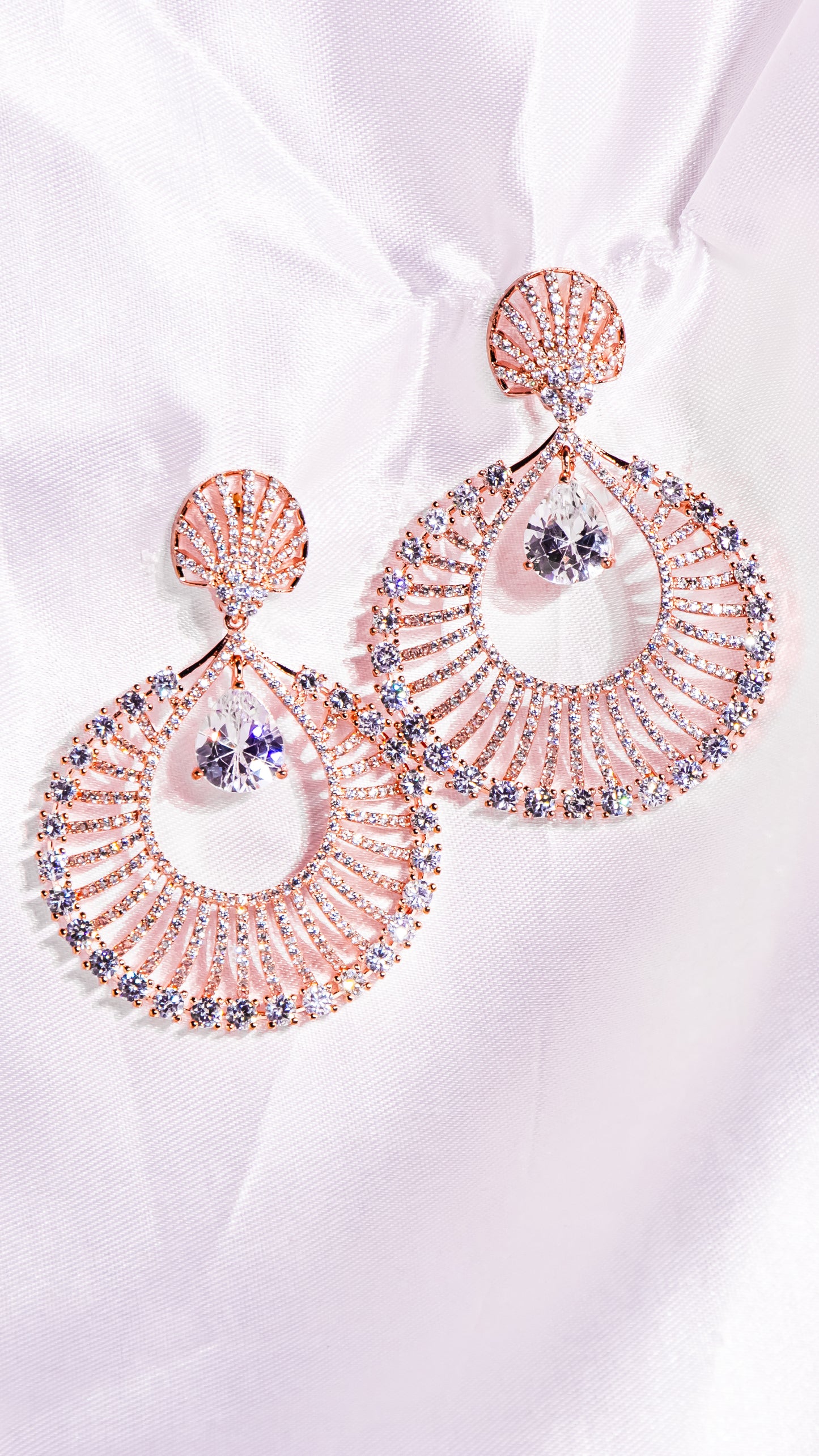 Crown Jewel Drops Earrings