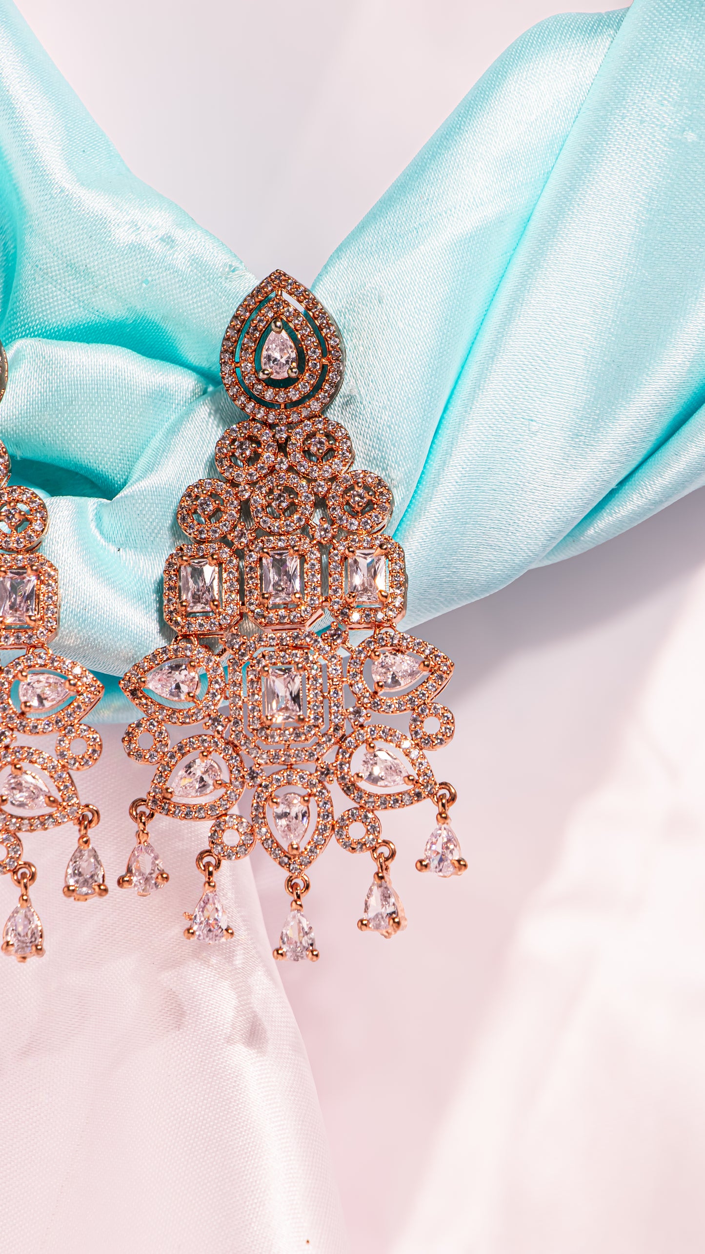 Crystal Crown Earrings