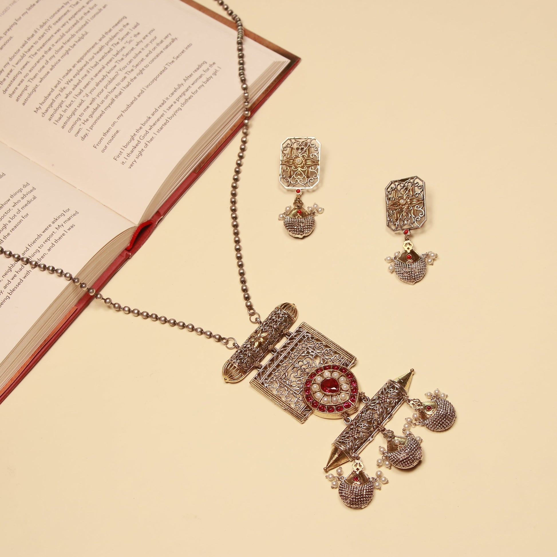 Enchanted Garden Necklace Set - ELYSIAN GODDESS