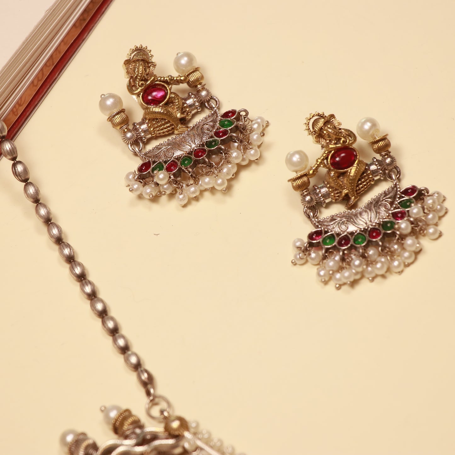 Manikarnika Gajanan Necklace Set