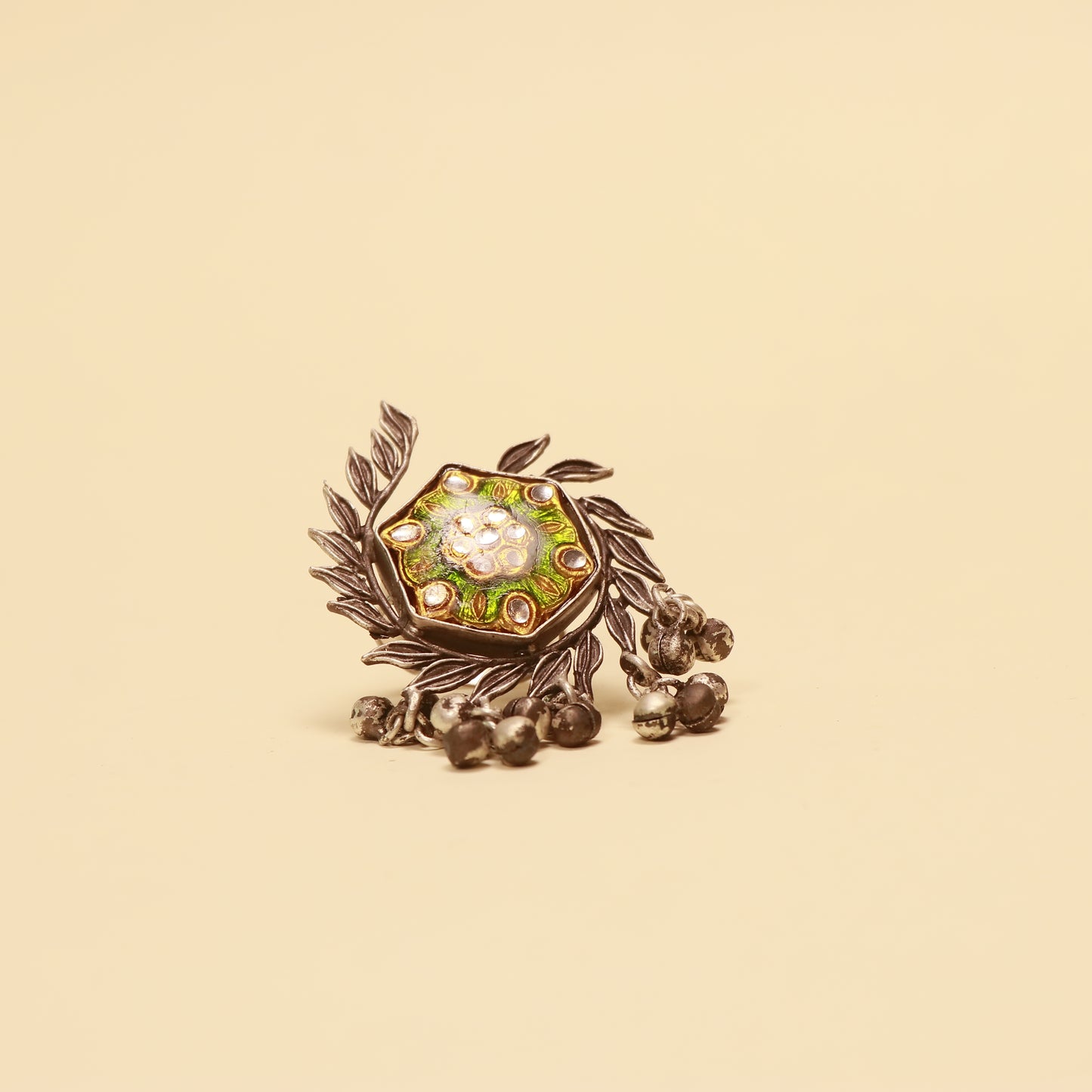 Rustique-Halo- Adjustable Ring