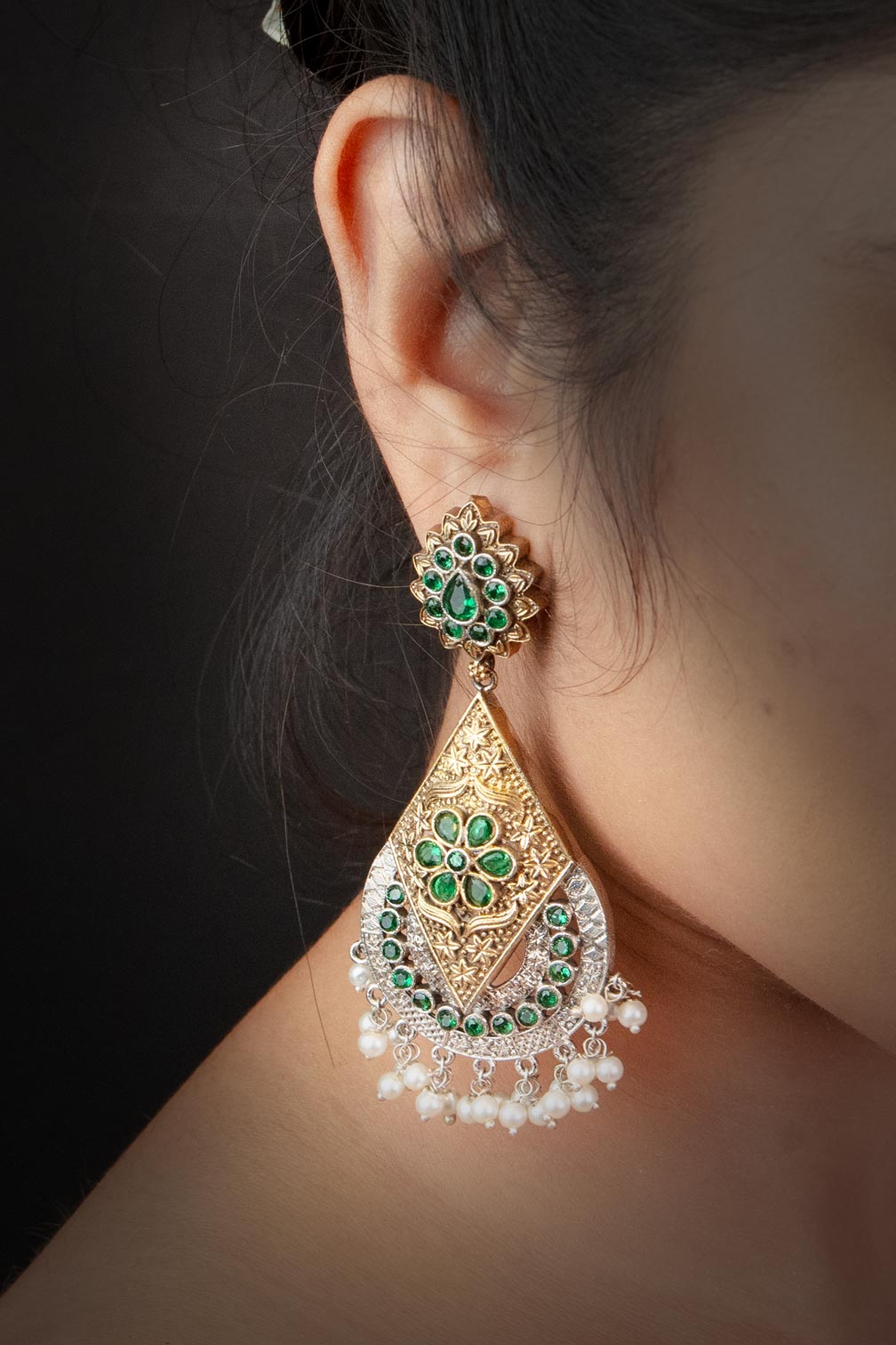Regal Beauty Earrings - ELYSIAN GODDESS