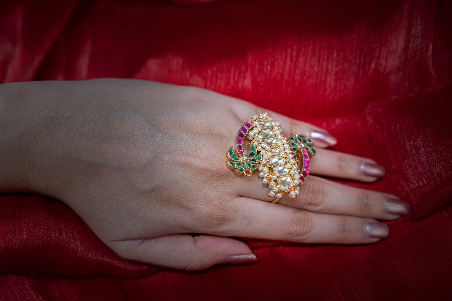 Dazzling Fortitude Adjustable Ring - ELYSIAN GODDESS