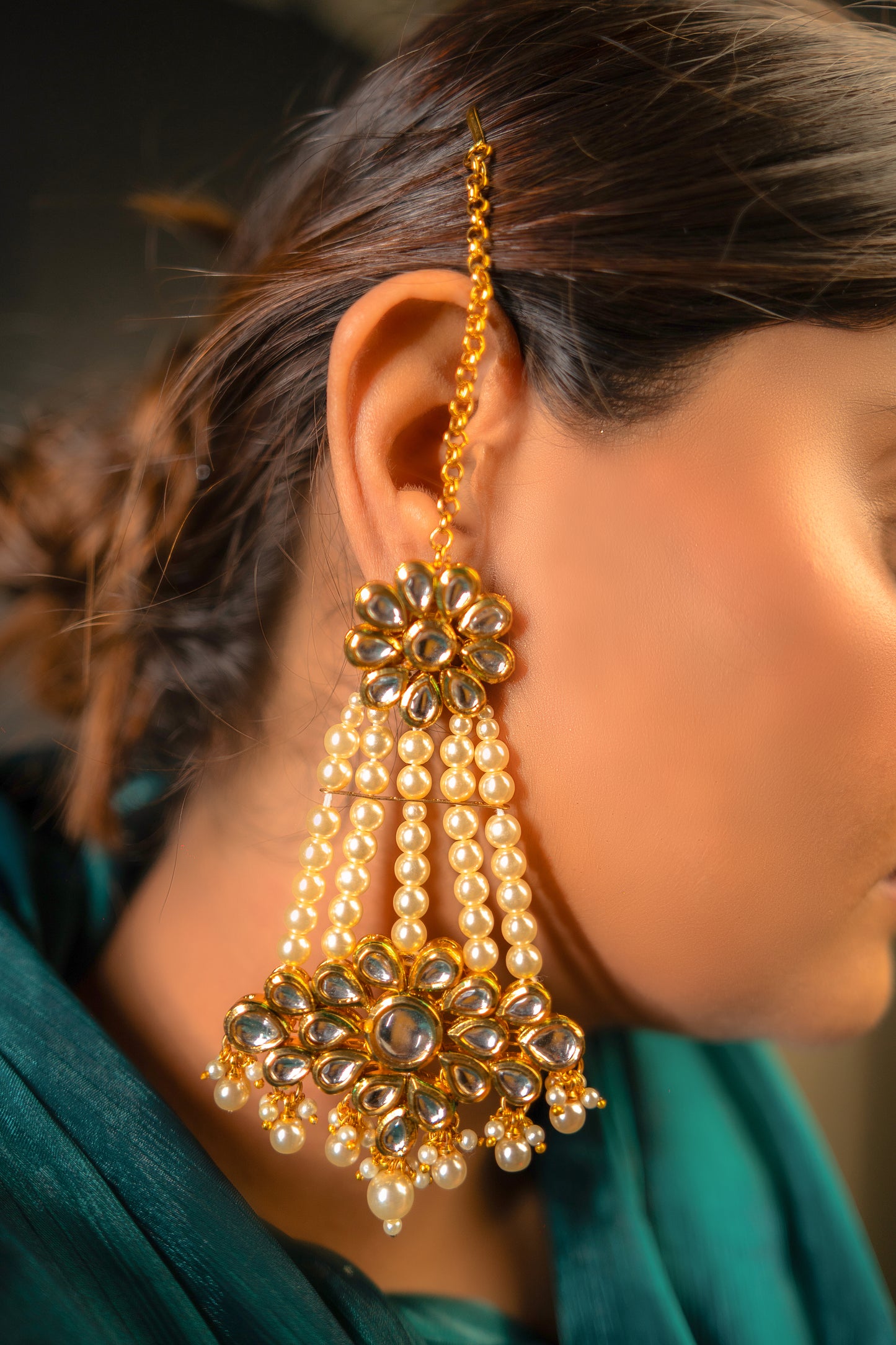 Noor Empress’s Essence Kundan Earrings