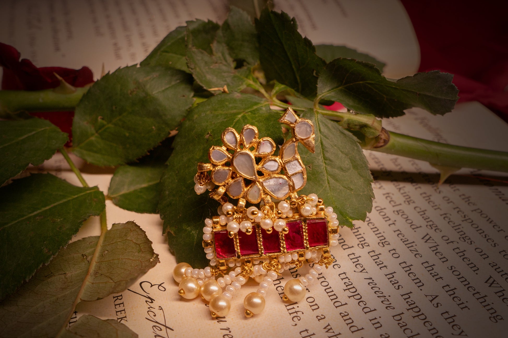 Padmavati Mystique Adjustable Ring - ELYSIAN GODDESS