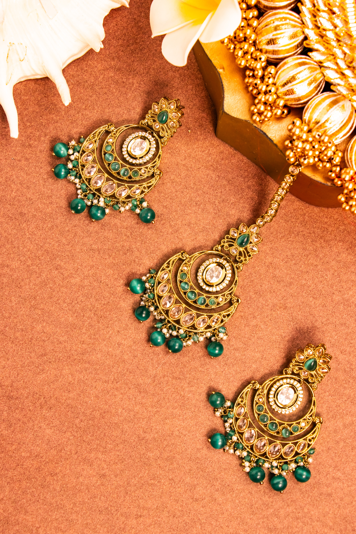 Zari Zewar Mangtika Set