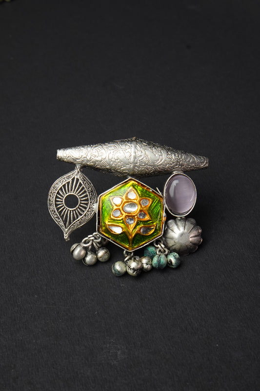 Mystic Moon Adjustable Ring - ELYSIAN GODDESS