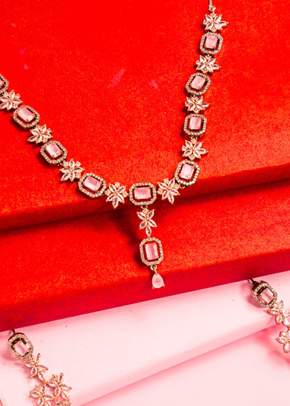 Moonlit Crescent Necklace Set