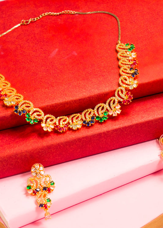 Blooming Celestials Necklace Set