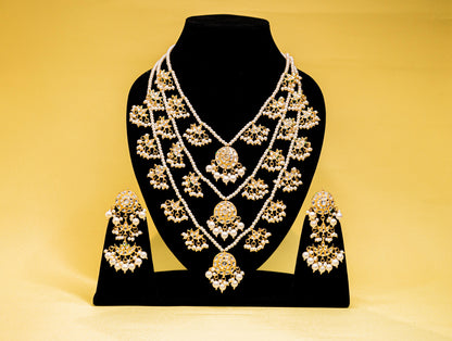 Royal Hoops Pearl Necklace - ELYSIAN GODDESS