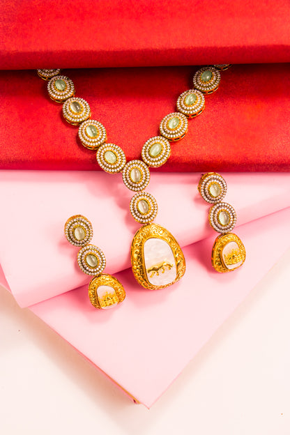Royal Tigress Necklace Set
