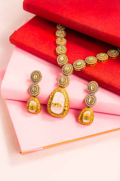 Royal Tigress Necklace Set