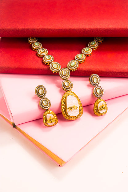 Royal Tigress Necklace Set