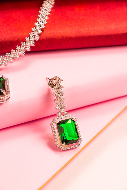 Royal Sapphire Necklace Set