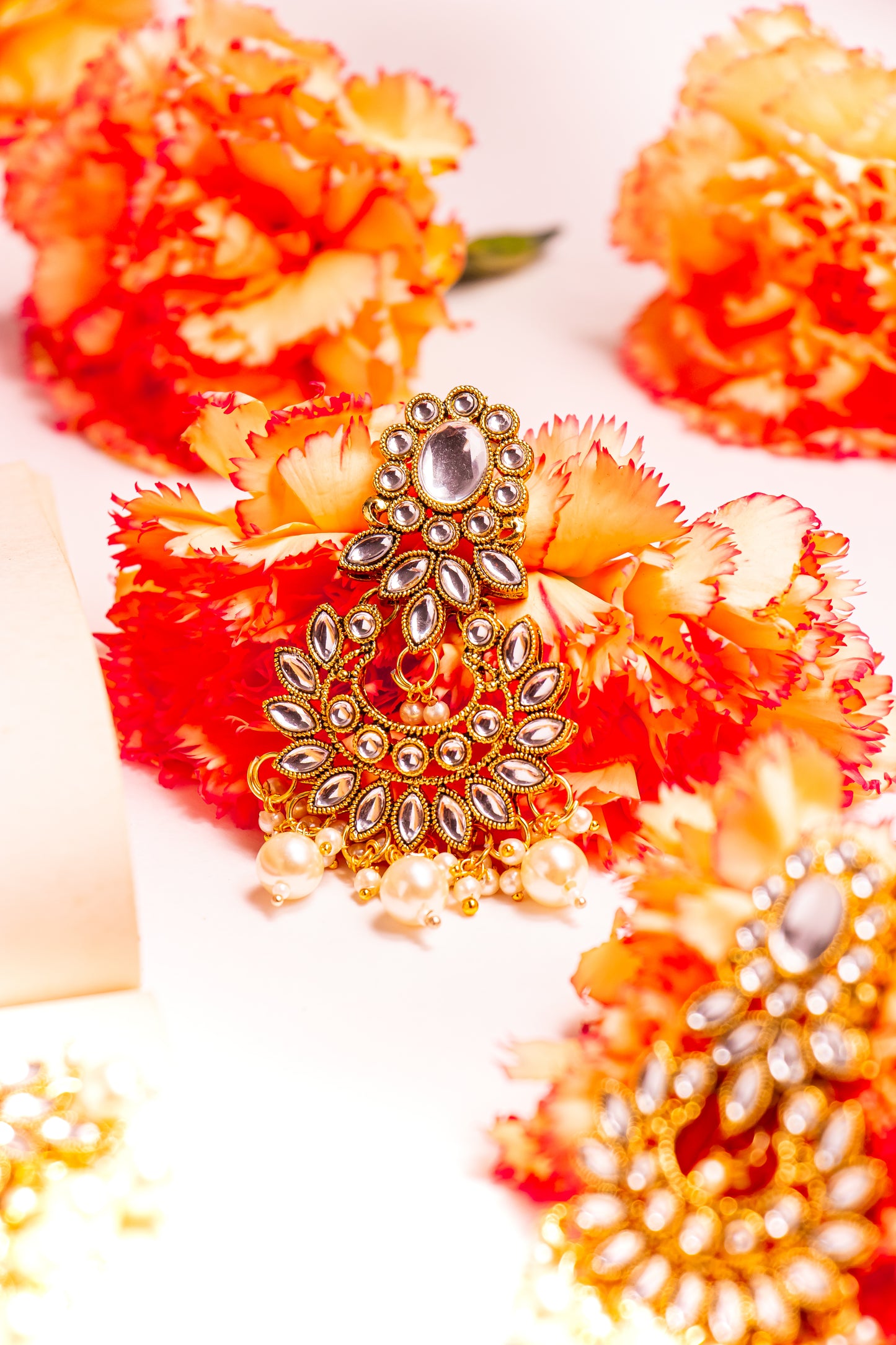 Jahan's Majesty Kundan Necklace Set