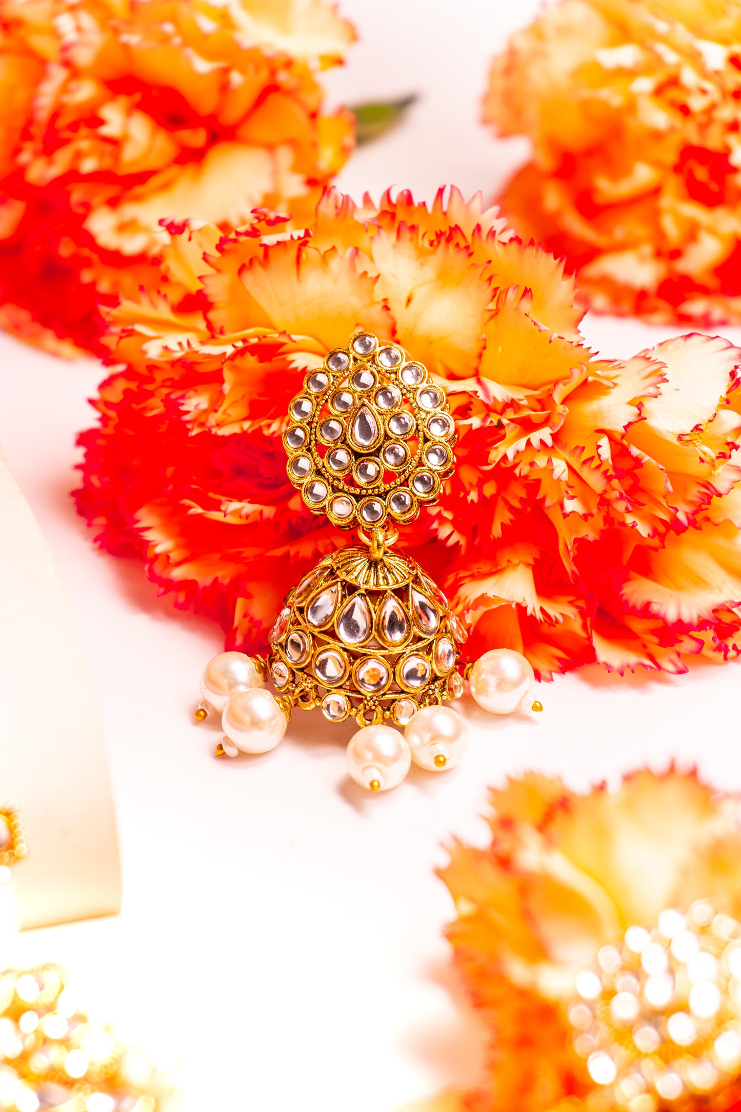 Noor's Spark Kundan Pearl Necklace Set