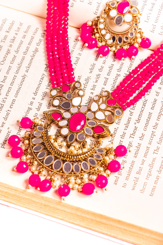 Divine Noor Long Necklace Set