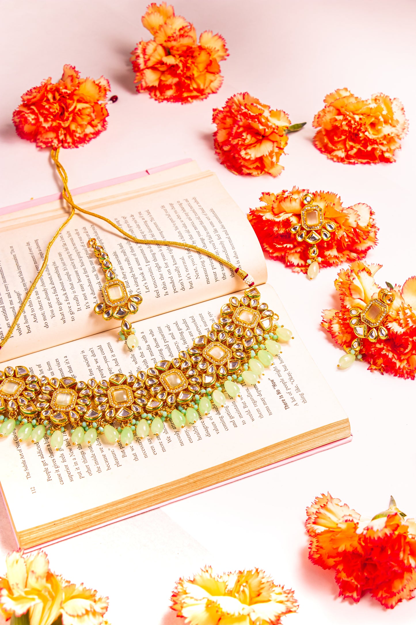 Jahan's Opulence Kundan Necklace Set
