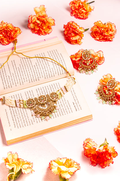 Urmila Polki Choker Necklace Set