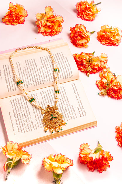 Enchanted Padma Long Necklace Set