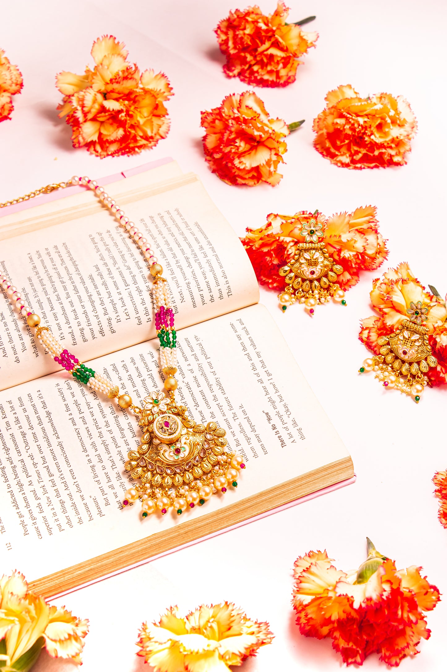Padmavati's Delight Long Necklace Set